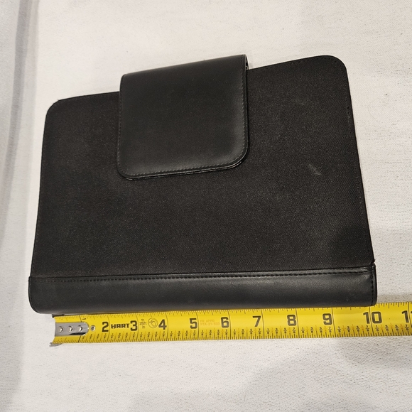 Franklin Covey Black Leather Organizer - Picture 8 of 9